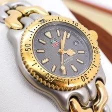 Working TAG Heuer Gold Two-Tone Cell Date 3444 2
