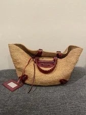Balenciaga Large Basket Straw Bags, Popular Brands, High Quality, Po 2