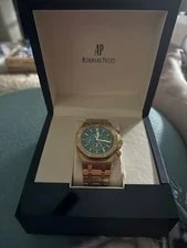 Audemars Piguet Royal Oak 41mm Chronograph 26331BA.OO.1220BA.02 Green Dial Ye... 2
