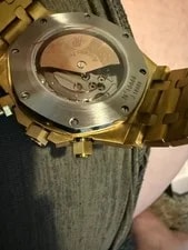 Audemars Piguet Royal Oak 41mm Chronograph 26331BA.OO.1220BA.02 Green Dial Ye... 4