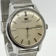 IWC Schaffhausen — IWC Schaffhausen 1950941 Silver Automatic 41mm Working Auth — Watch — resale