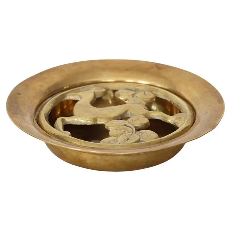 N. Dam Ravn, Nordisk Malm — Bronze Ashtray By Niels Dam Ravn, 1930s, Denmark — decorative_object — resale