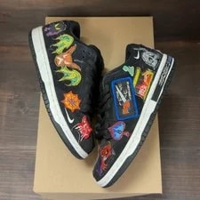Nike SB Dunk Low Pro QS Neckface (Moderately Worn ) Size 5 (NB) 2