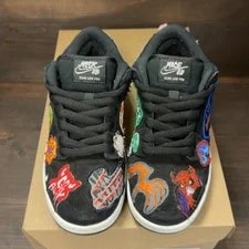 Nike SB Dunk Low Pro QS Neckface (Moderately Worn ) Size 5 (NB) 3