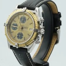 Breitling Chronomat 81950 Steel Pretty BR802 Gold Limited 4