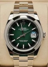 Rolex — 👑 2026 Rolex | Datejust | 41mm | Green Ombré | 126300 | Unworn | Box & Papers — Watch — resale