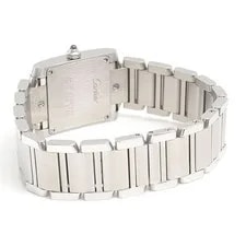 Cartier Tank Fran Aise SM 2006 Christmas Limited Raspberry Pink Dia 3