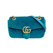 Gucci — Gucci GG Marmont Mini 22cm Lake — Handbag — resale