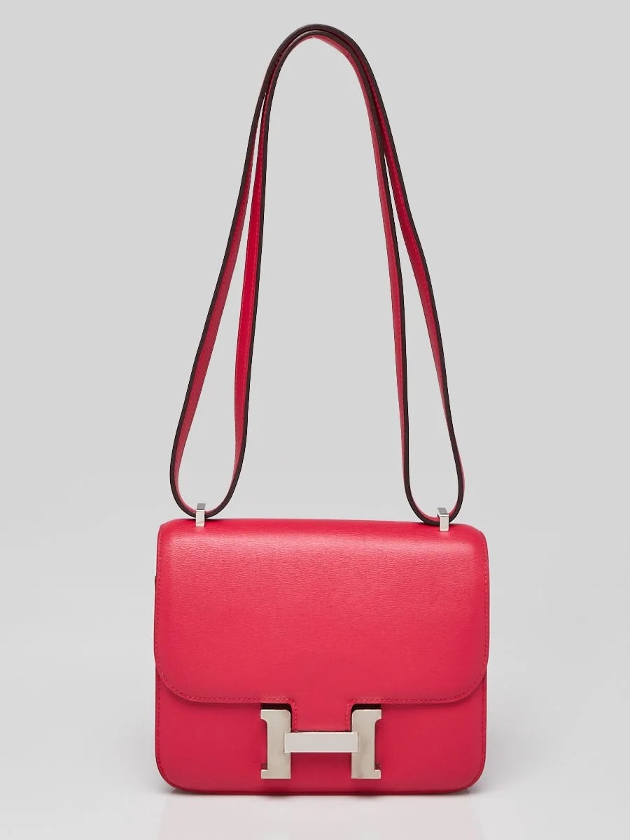 Hermès — Hermes 18cm Extreme Palladium Plated Constance — Handbag — resale