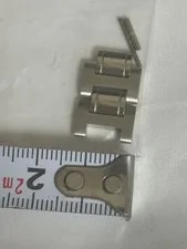 Authentic Cartier Tank Francaise Links 2pcs Stainless Steel 12mm New 3