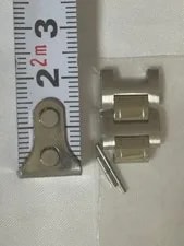 Authentic Cartier Tank Francaise Links 2pcs Stainless Steel 12mm New 4
