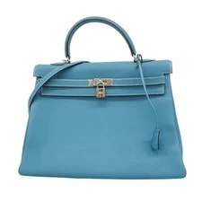 Hermès — Auth [6cb1850] Hermes Kelly 35 Gene □I 2 Way — Handbag — resale