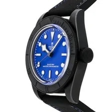 Tudor Black Bay Automatic Ceramic 41mm Blue Dial Rubber Strap 79210CNU 2