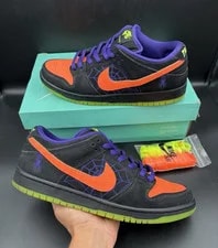 Nike SB — Size 8.5 - Nike SB Dunk Low Pro Night of Mischief Halloween Trick Or Treat 2019 — Sneaker — resale