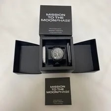 Swatch SO33B700 Mission TO THE Moonphase Unused Gift Option 3