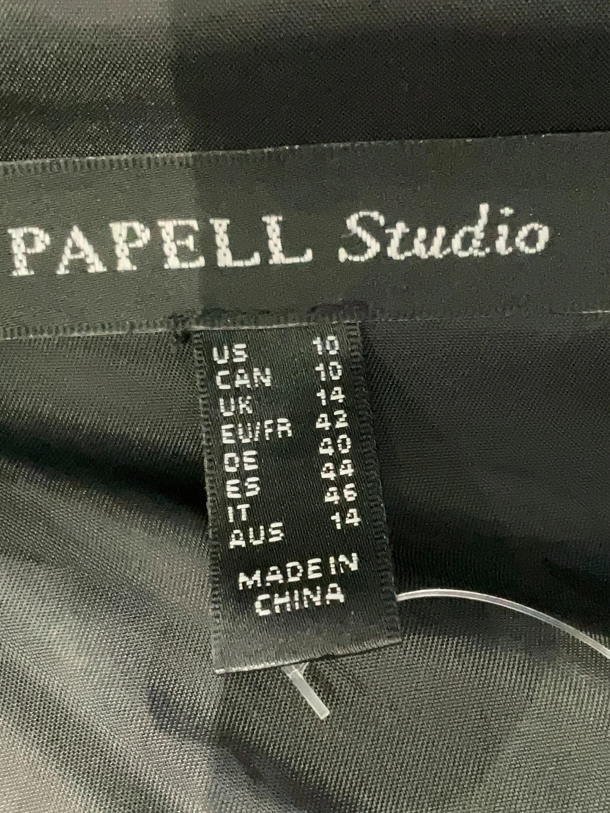 Papell Studio Cocktail Dress Size 10 3