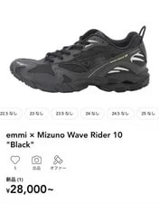Mizuno 8.5US Wave Rider 10 Emmi JPN Limited Edition Collaboration 4