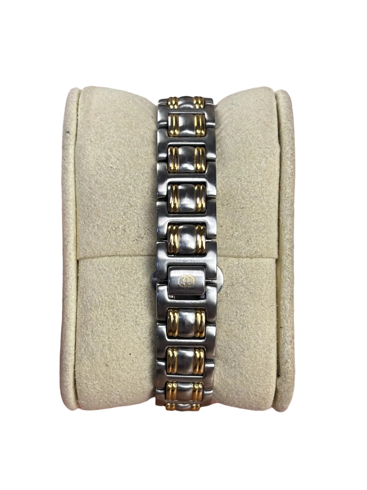 Gucci 940L 2 Tone Cream Round Stick Dial 2