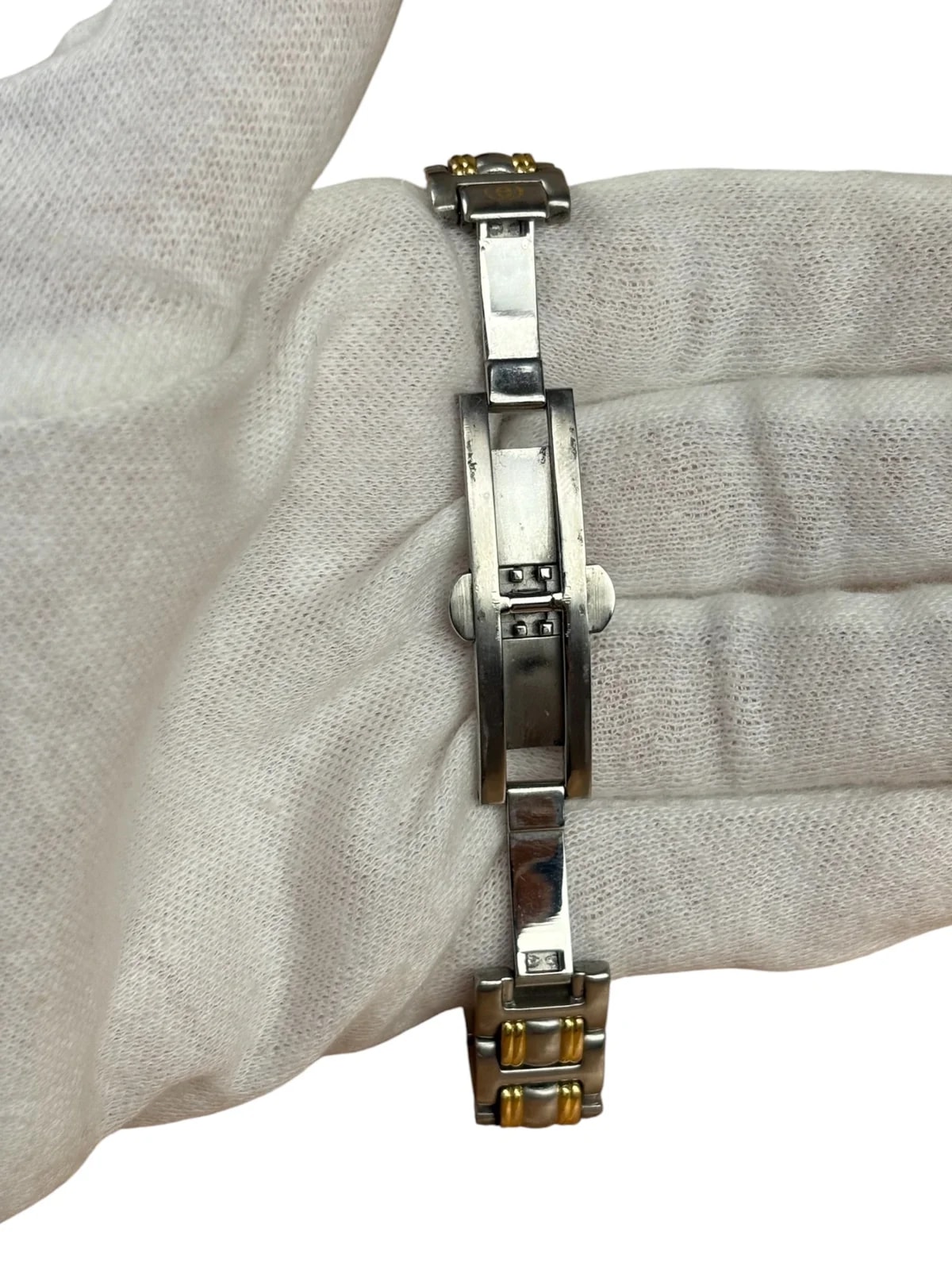 Gucci 940L 2 Tone Cream Round Stick Dial 3