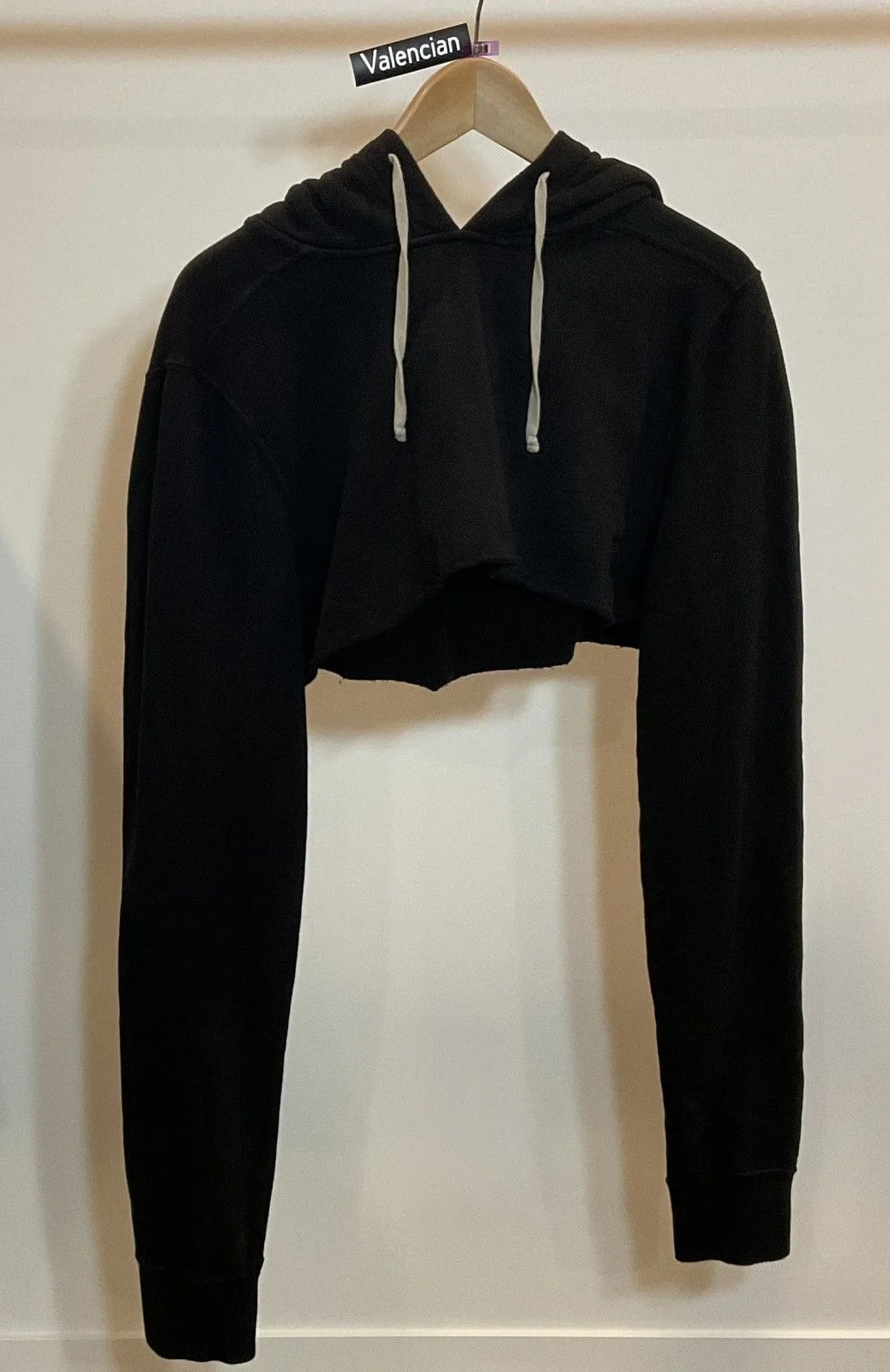 Rick Owens DRKSHDW — Rick Owens Drkshdw Cropped Hoodie — streetwear — resale