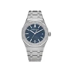 Audemars Piguet Royal Oak Selfwinding 15551ST.ZZ.1356ST.05 Blue Dial Diamond 4
