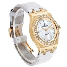 Audemars Piguet Lady Royal Oak 33 Diamond MOP Yellow Gold 77321 3
