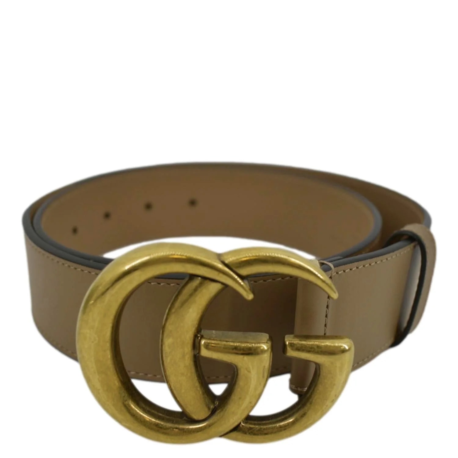 Gucci Double G Buckle Belt Size 80.32 400593 3