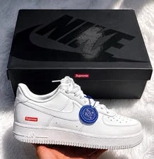 Nike Air Force 1 Low X Supreme ’S Low Top Lace-Up 2