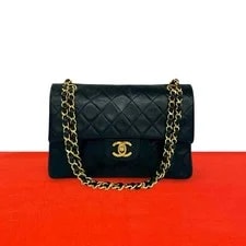 Chanel — Chanel Matrasse Coco Mark Double Flap 400-7 — Handbag — resale
