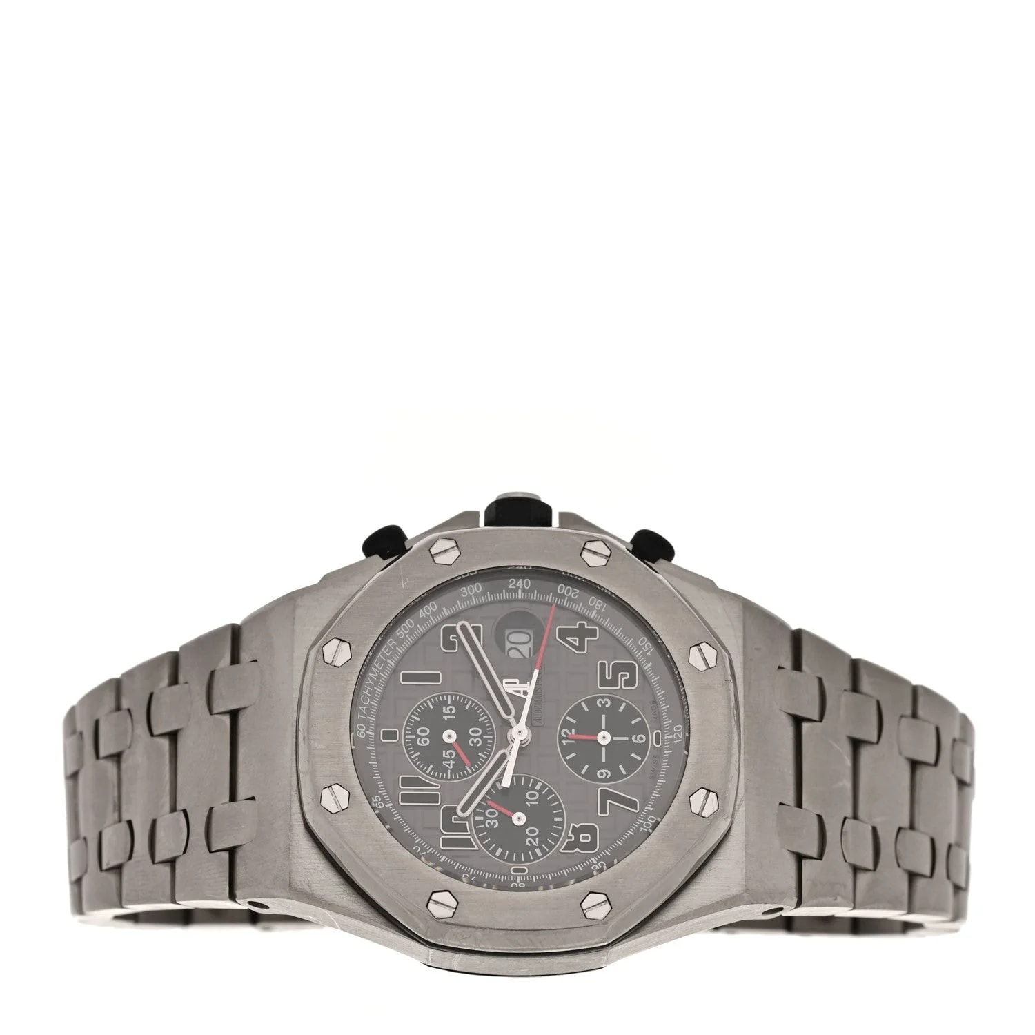 Titanium 42mm Royal Oak Offshore Chronograph Automatic Grey 26170TI.OO.1000TI.01 2