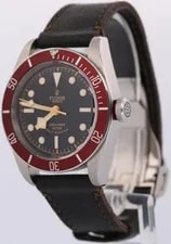 2016 Papers Tudor Heritage Black Bay RED Steel Smiley 41mm 79220R BOX 3