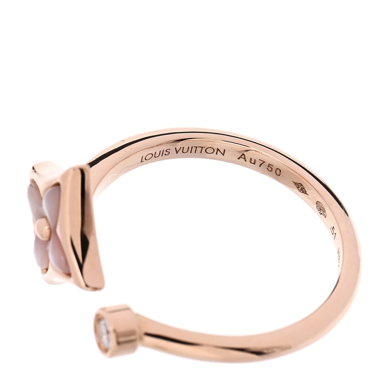 18K Mother of Pearl Color Blossom Star 51 5.75 4
