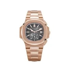 Patek Philippe — Patek Philippe Nautilus 5980/1R-001 Chronograph Rose Gold (2018) — Watch — resale
