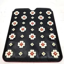 Excellent Condition Prada Tablet Case Studs Floral 2