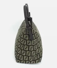Fendi Dark Cloth Baguette Zip R-53 3