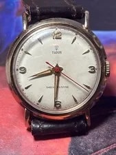 Tudor Shock Resisting Solid 10ct Gold Serviced Manual Wind 2