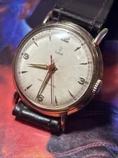 Tudor Shock Resisting Solid 10ct Gold Serviced Manual Wind 3