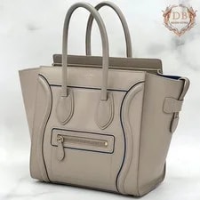 Celine — Celine Luggage Shopper Greige Lining — Handbag — resale