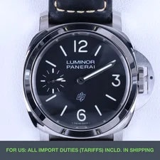 Panerai — Panerai Luminor Logo PAM01084 44mm Black Dial — Watch — resale
