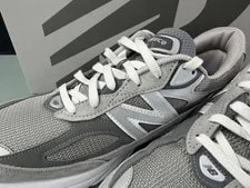 New Balance 990v6 Shoes Size 10 Wide 6E Running Made USA M990GL6 3