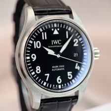 IWC Pilot's Mark Xviii Black Dial- IW327009 - Box & Papers 2