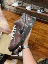 Nike SB Dunk Low X Limosine Skateboards Football Size 10M, HJ4131-200 4