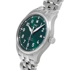 IWC Pilot IW328206 40mm Stainless Steel Green #WW2168 2
