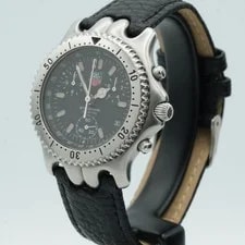 TAG Heuer SEL S/el Quartz Chronograph S39.306 38mm Leather Band TH251 4