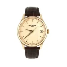 Patek Philippe — Complete Patek Philippe Calatrava 5227J Ivory Dial 18K Yellow Gold — Watch — resale