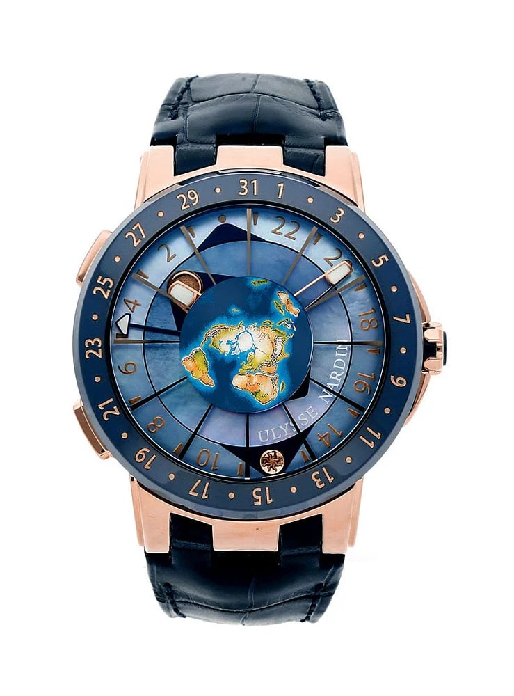 Ulysse Nardin Classico Executive Moonstruck 18K Rose Gold & Ceramic 2