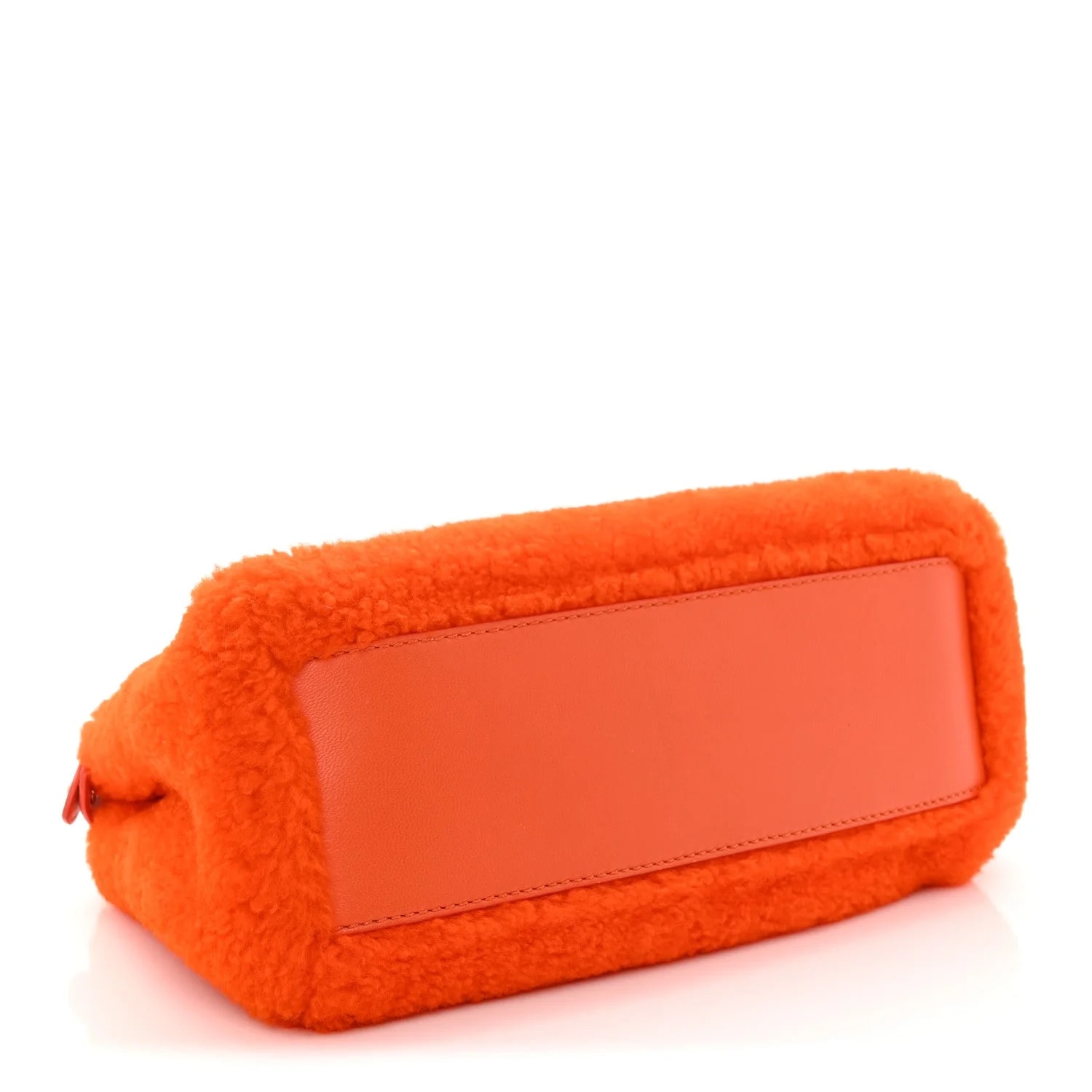 Mini Peekaboo Iconic Satchel Arancio 4