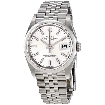 Datejust 36 Silver Dial 126200SSJ 4