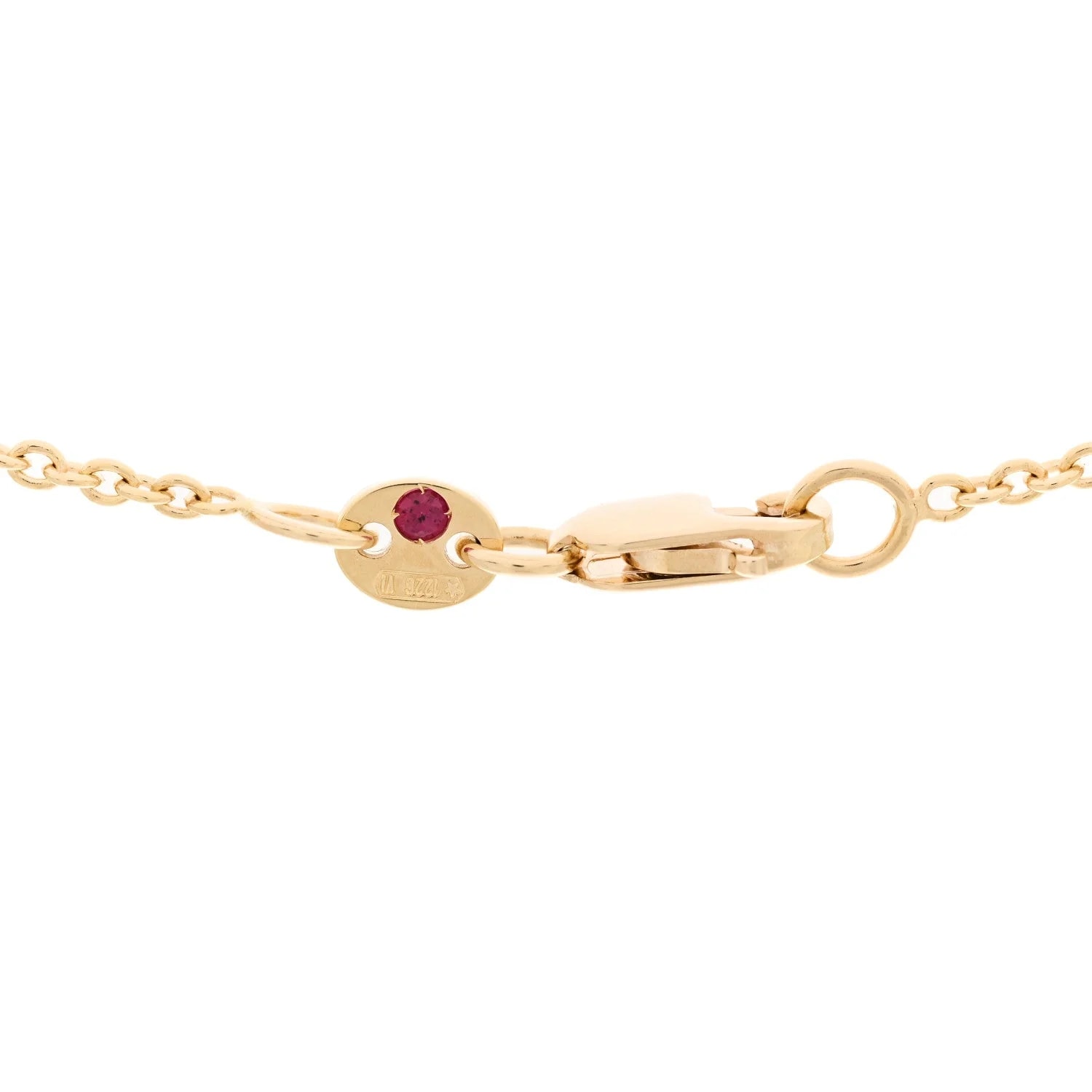 18K Yellow Gold .19ct Diamonds By the Inch Solitaire 4