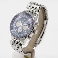 Breitling Navitimer Heritage Chrono Blue Steel 43mm A35350 Bracelet Automatic 3